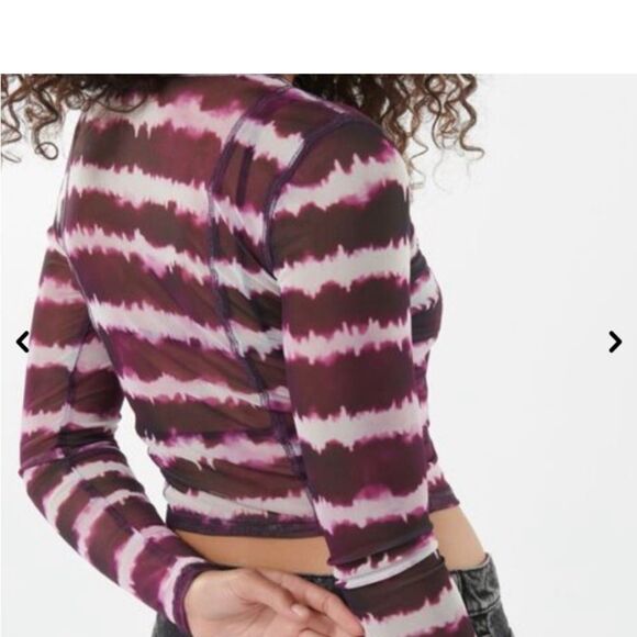 Purple Mesh Garage Long Slueeve - Picture 2 of 10